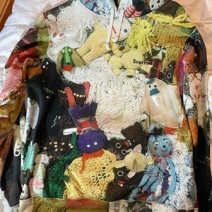 Supreme Mike Kelley More Love Hours Hoodie. Size large - like new